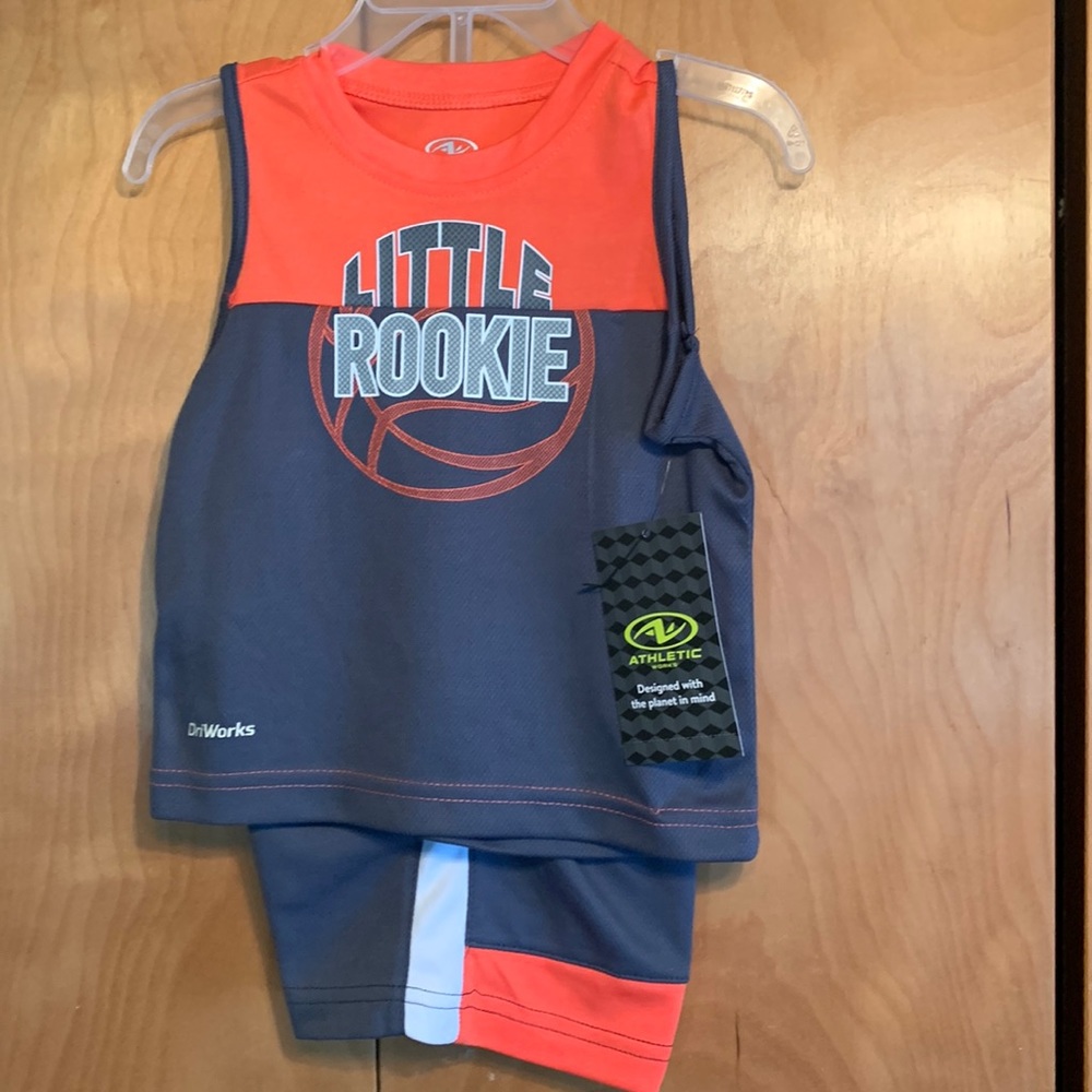 Brand New! 18 months, 2 piece short set.